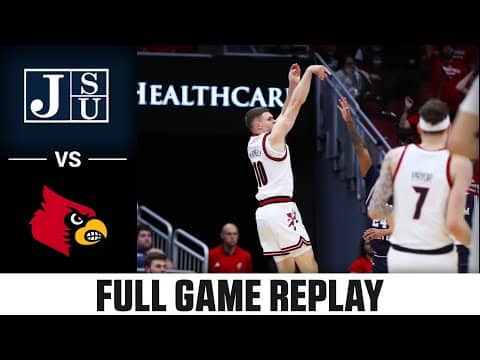 Jackson State vs. Louisville Full Game Replay | 2024-25 ACC Men's Basketball