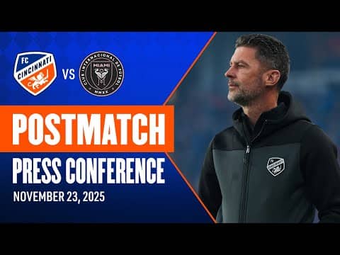 Postmatch Press Conference | Head Coach Pat Noonan | 11/23/25