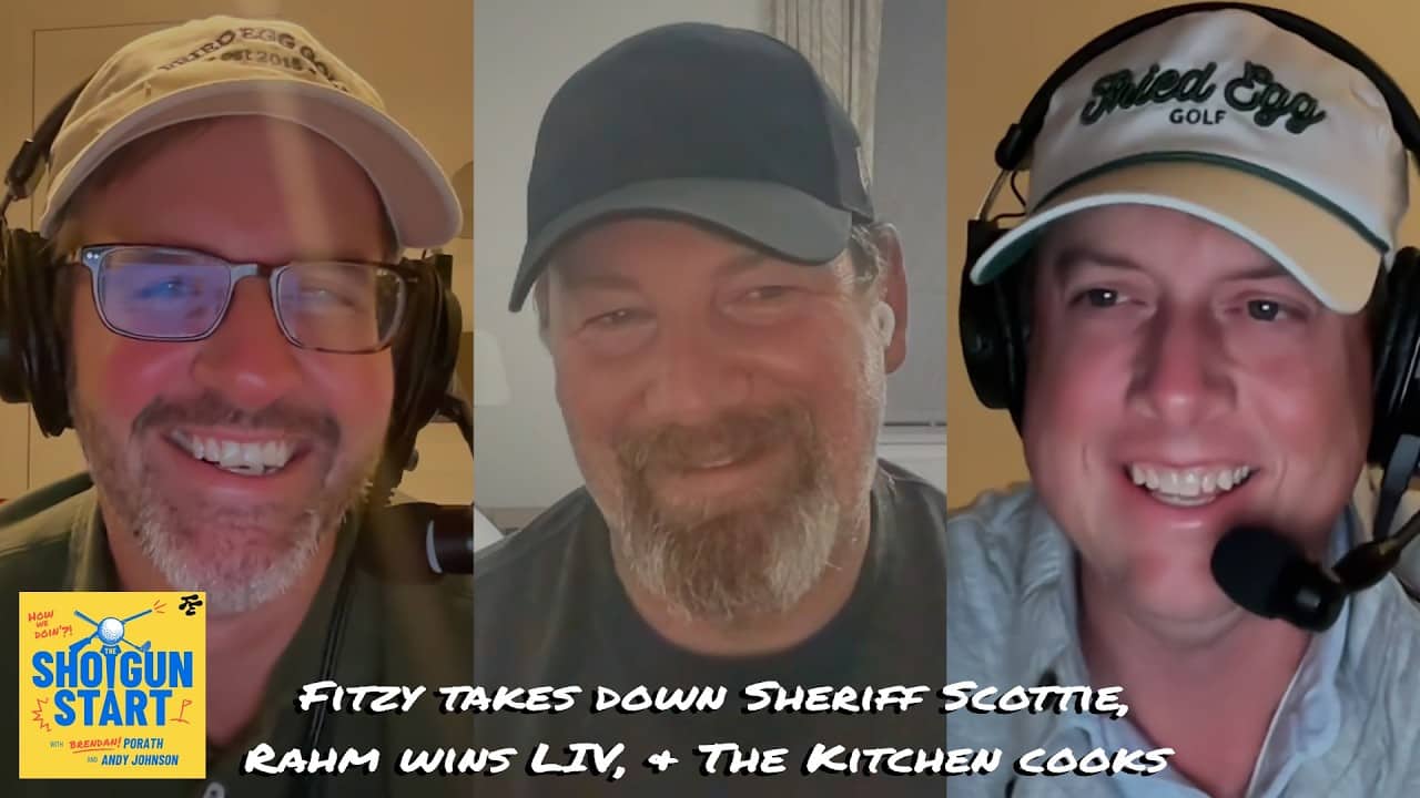 Matt Fitzpatrick clips Scottie, Bryson WDs, Rahm wins, & the LIV sinking ship | The Shotgun Start