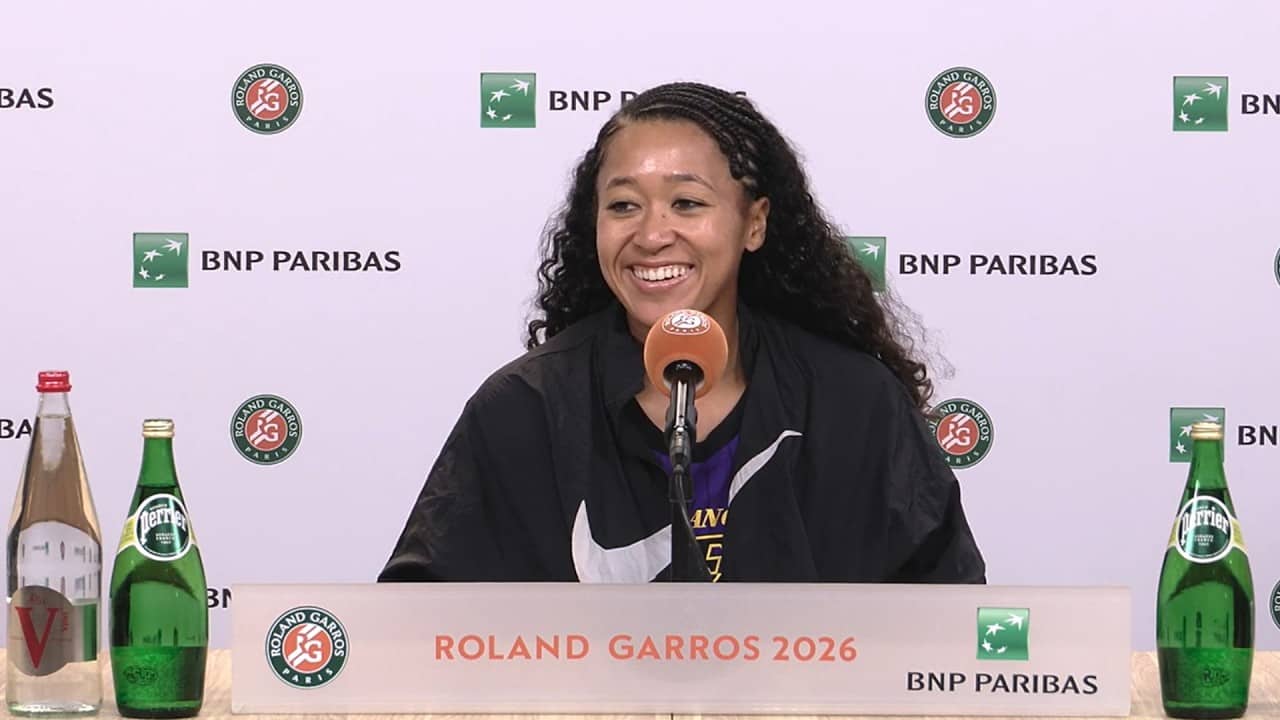 Roland-Garros 2026 - Naomi Osaka: “I didn’t really panic” after car crash