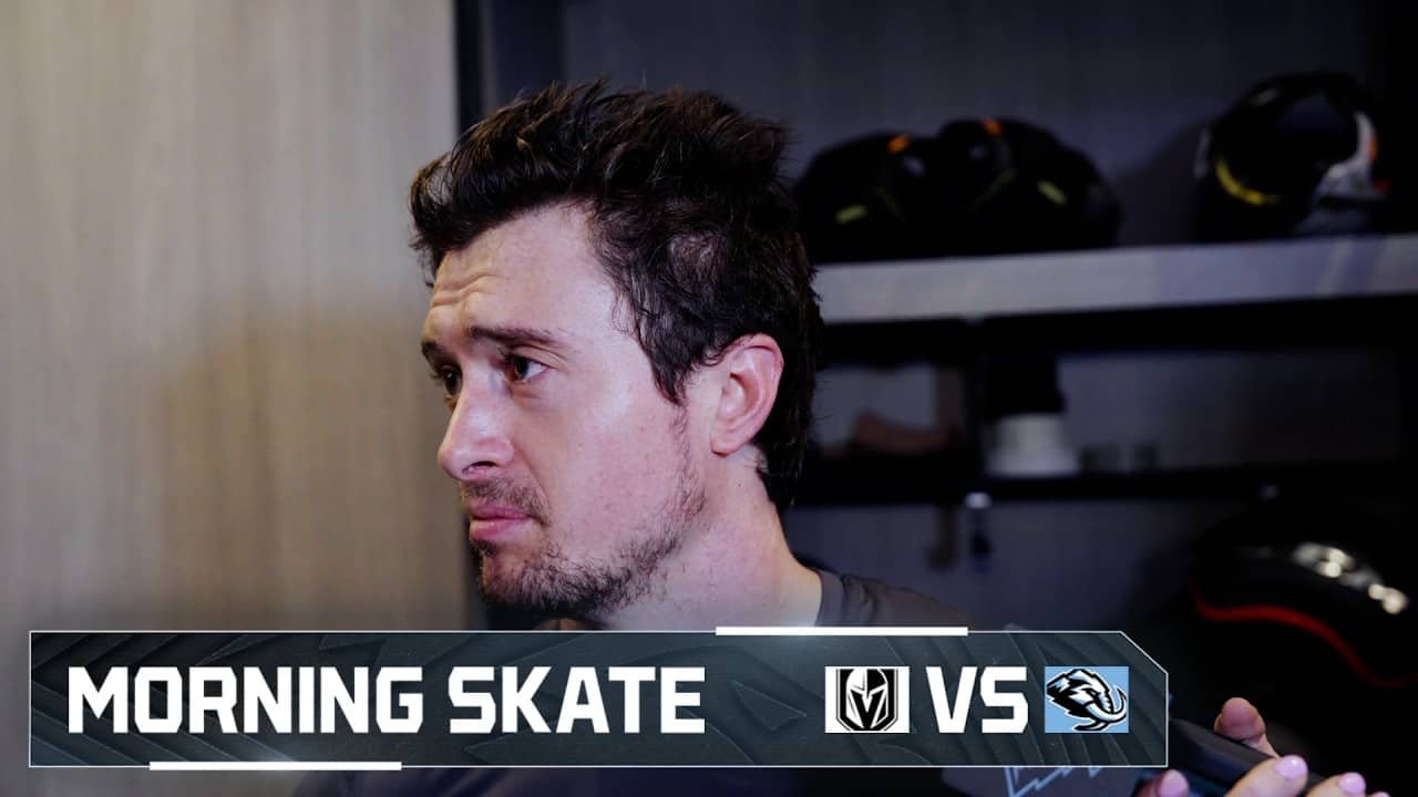 Kailer Yamamoto and André Tourigny | 04.27 Morning Skate Media