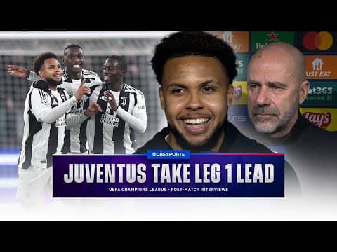 "I like scoring against the other Americans" 🇺🇸 McKennie following Juventus WIN | CBS Sports Golazo