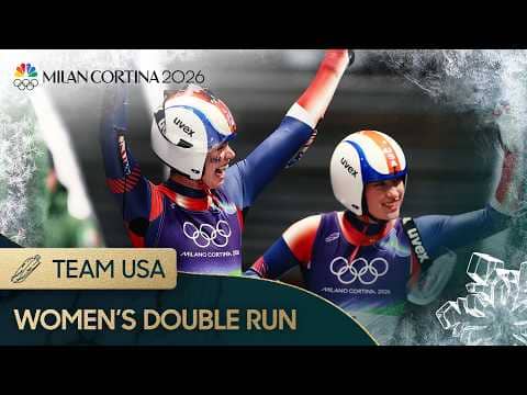 Chevonne Forgan, Sophia Kirkby make HISTORY with first doubles run | Winter Olympics | NBC Sports