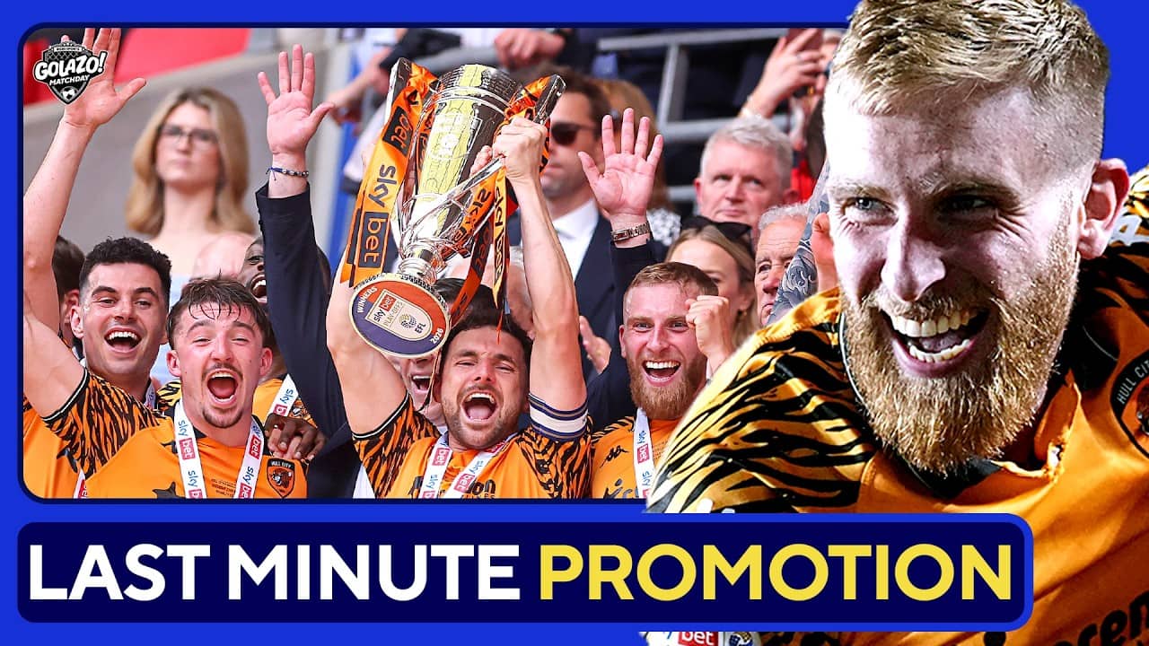 Hull City PROMOTED to Premier League | Celebrations from EFL Playoffs FINAL