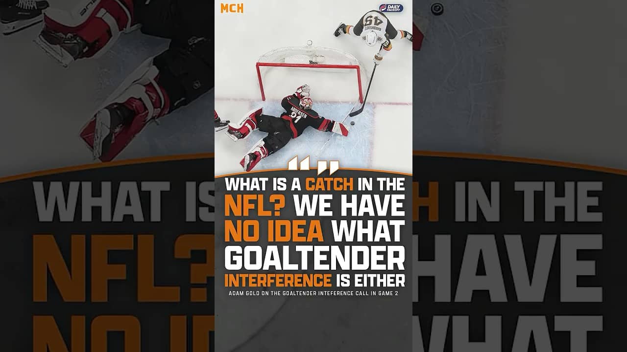 What is goaltender interference? #nhlplayoffs #nhl