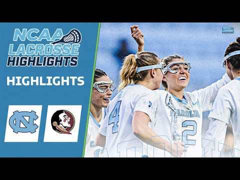 North Carolina vs Florida State | NCAA Women’s College Lacrosse Highlights | February 27, 2026