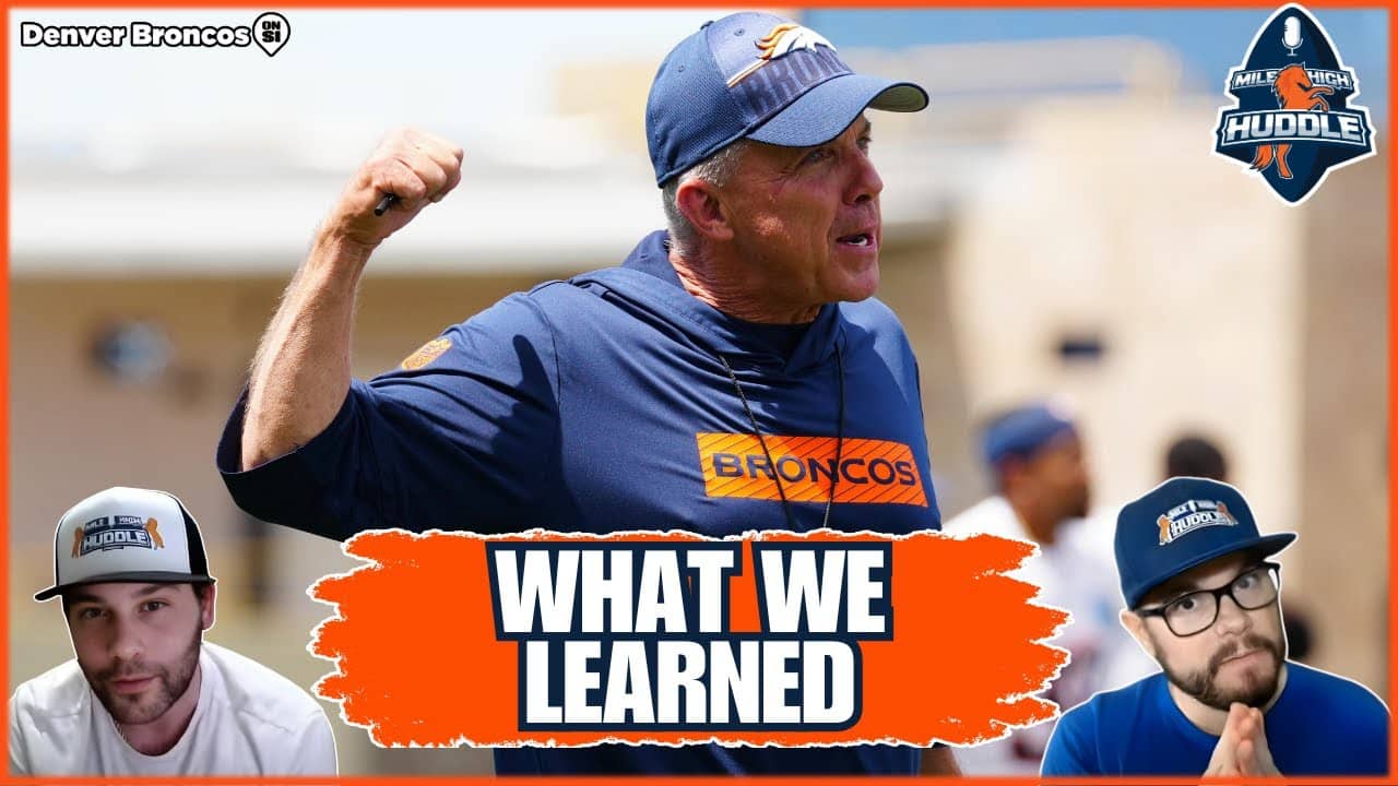 Denver Broncos Minicamp: The Biggest Takeaways | MHH Podcast