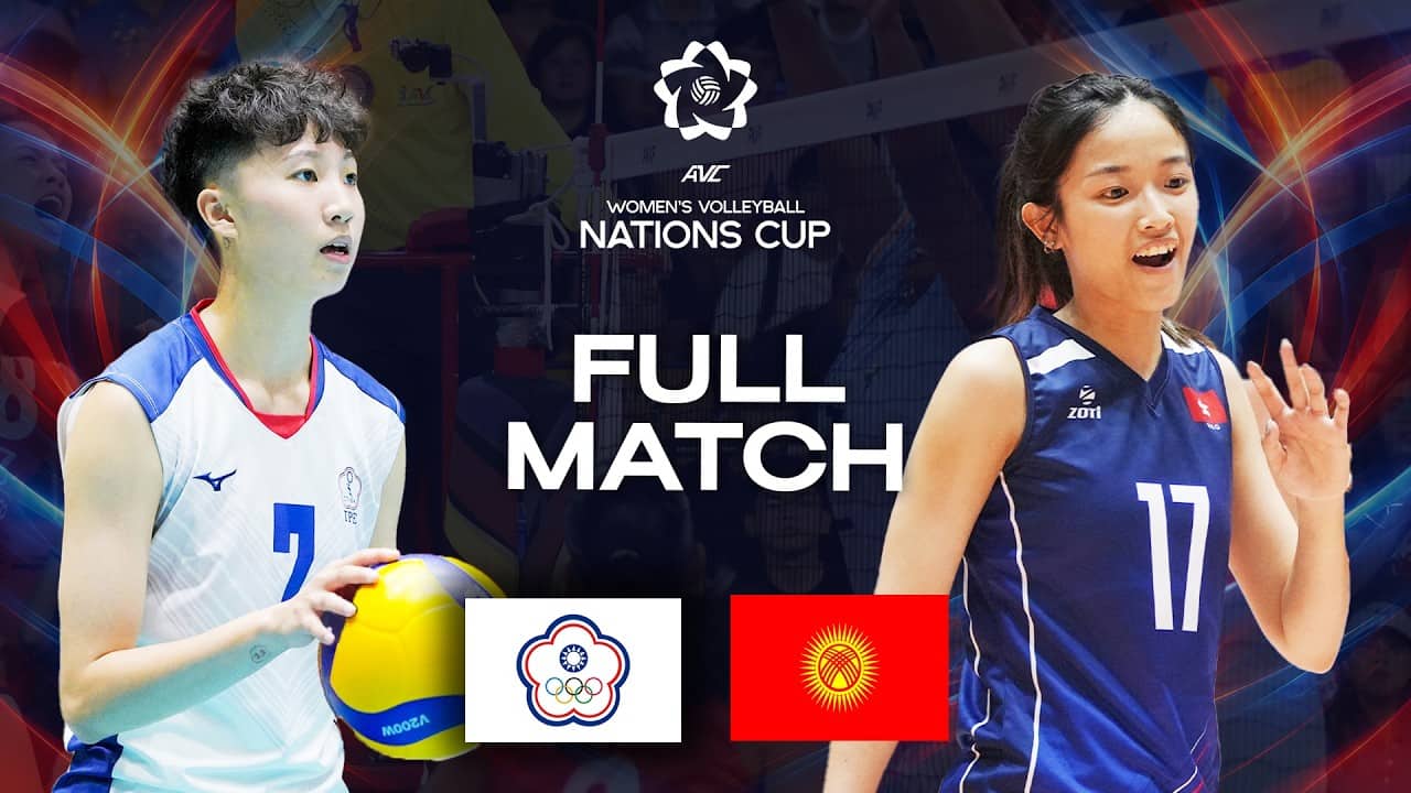 Chinese Taipei vs. Kyrgyzstan - Pool Play | AVC Women's Cup 2026