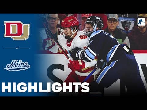 Denver vs Maine | NCAA College Hockey | Highlights - January 03, 2026