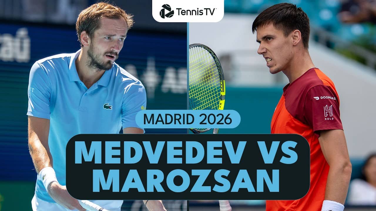Daniil Medvedev Faces Fabian Marozsan 👊 | Madrid 2026 Highlights