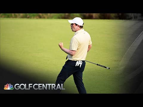 Robert MacIntyre shows resilience in BMW Championship, Round 3 | Golf Central | Golf Channel