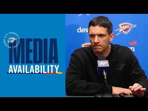 Coach Daigneault on Shai's 59-game streak of 20+ points on the road| Postgame Media | March 1, 2026