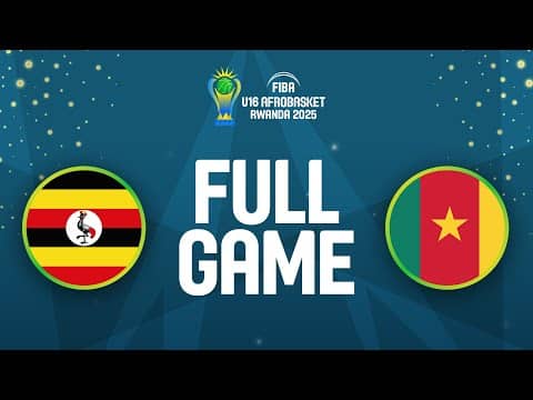 LIVE - Uganda v Cameroon | FIBA U16 AfroBasket 2025 | Group Phase