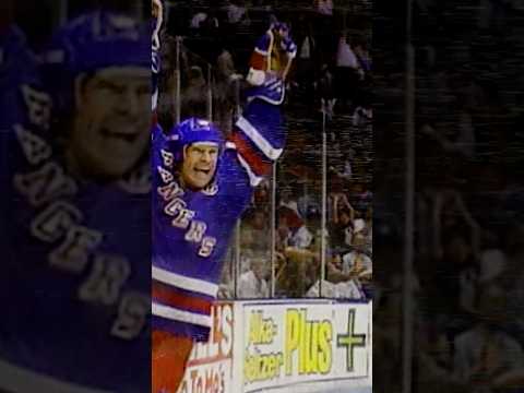 The captain committed to his word, scoring a hat trick to send #NYR to Game 7 of the 1994 ECF #nhl