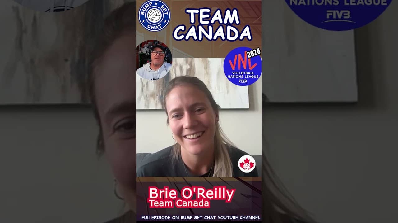 Team Canada Setter Brie Fransen on getting her first Team Canada jersey