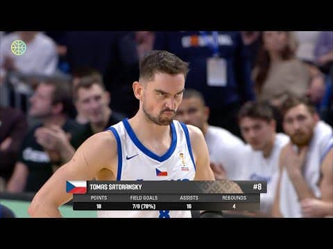Tomas Satoransky BREAKS World Cup Qualifiers Assist Record | FIBA Basketball