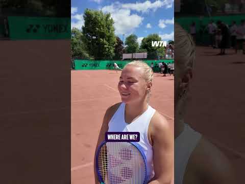 Come with Diana Shnaider as she takes you through her practice day at The Championships! #WTA