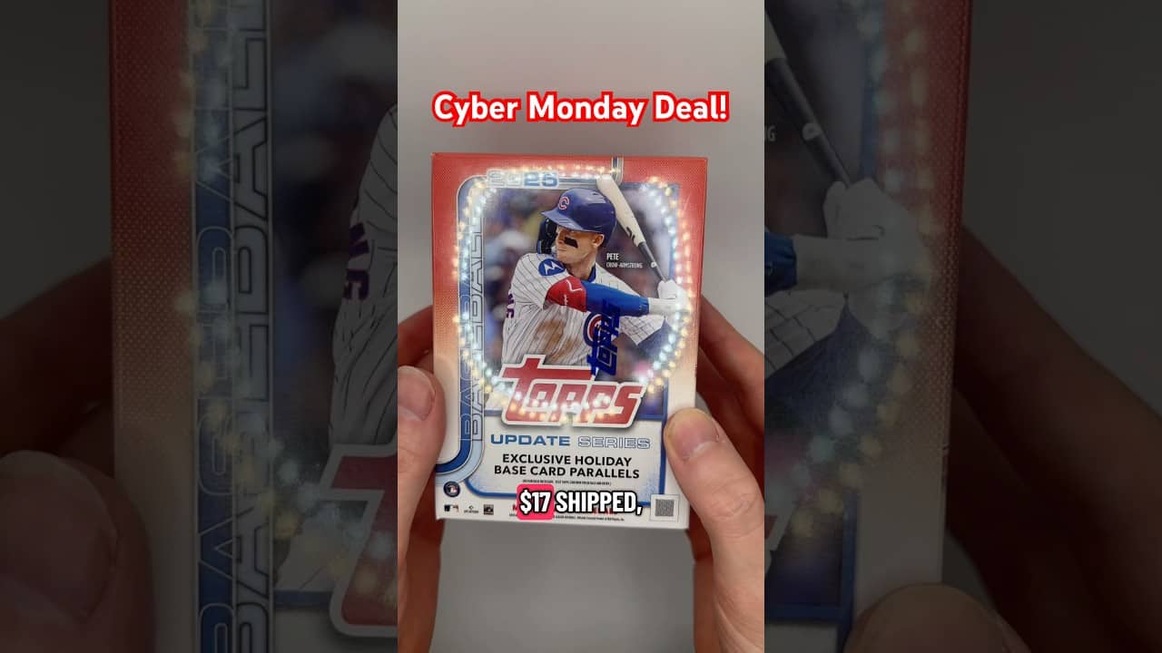 My Cyber Monday deal finally shipped - 35% off and free shipping! #twinbirdbreaks #baseballcards