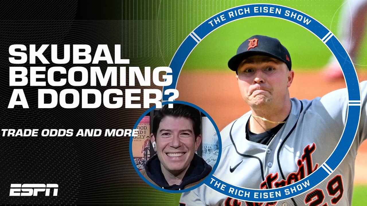 Tarik Skubal becoming a DODGER? Jeff Passan on Skubal’s future... | The Rich Eisen Show