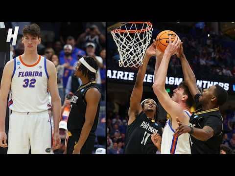 7’9” Olivier Rioux with the SLAM and the bench goes WILD 😤