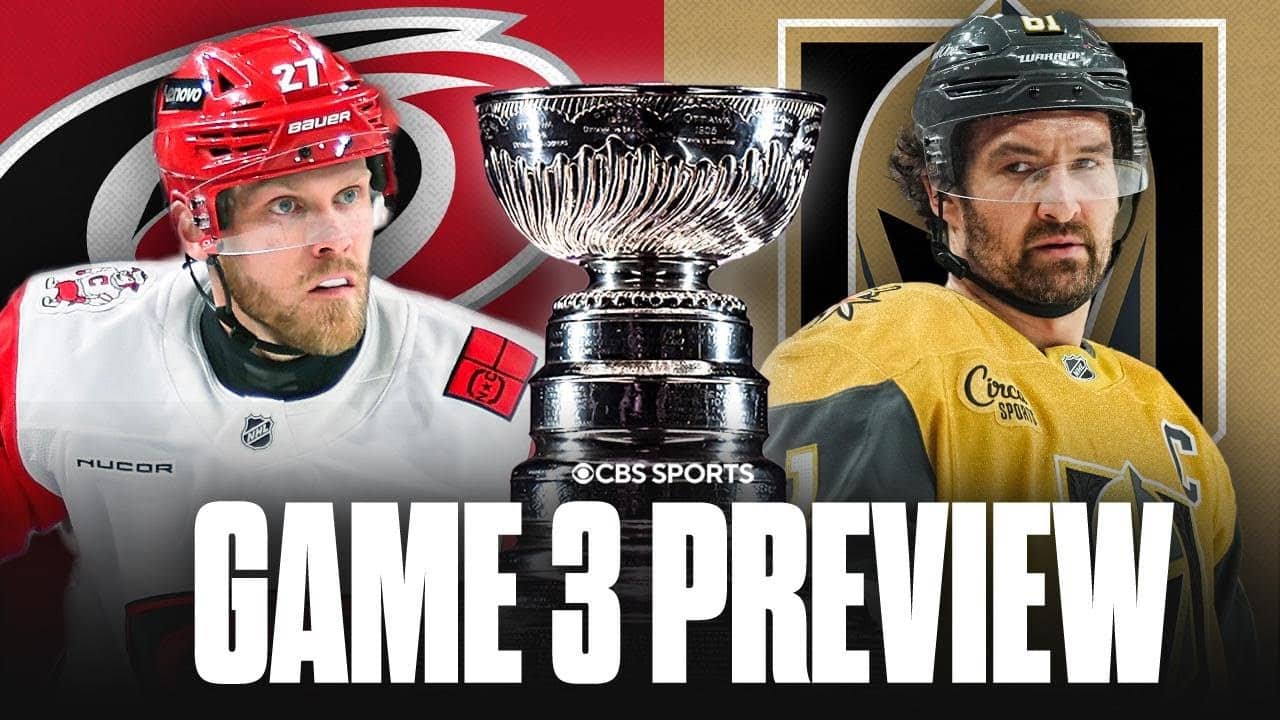 Stanley Cup Final Game 3 Preview: Hurricanes vs. Golden Knights | Predictions & Picks to Win ✅