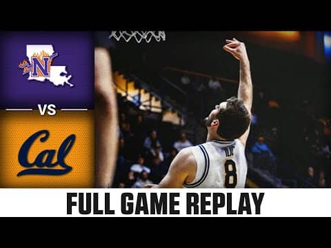 Northwestern State vs. Cal Full Game Replay | 2025-26 ACC Men's Basketball
