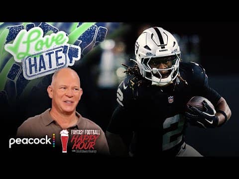 Ashton Jeanty leads Week 11 fantasy RB Love list | Fantasy Football Happy Hour | NFL on NBC