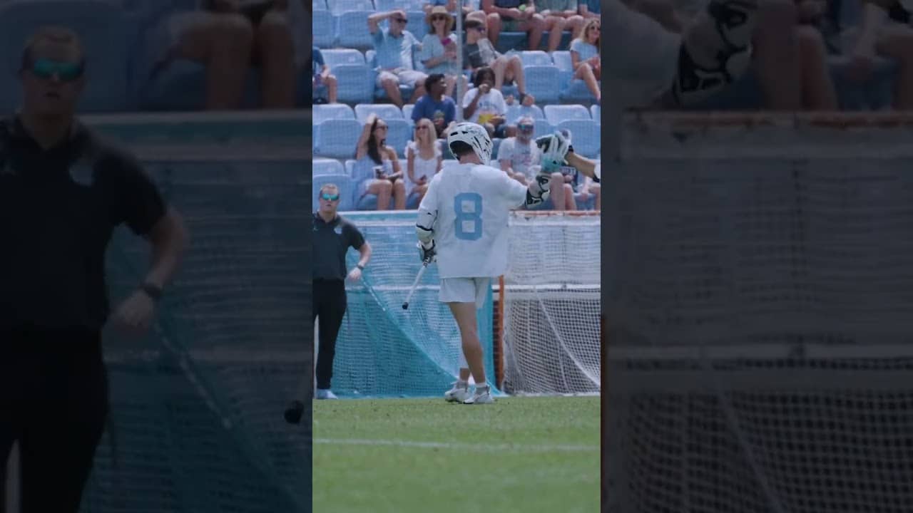 WATCH OWEN DUFFY SHOOT OVER THE PICK 🧠 #lacrosse