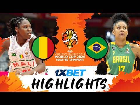 Mali 🇲🇱 v Brazil 🇧🇷 | Highlights | #FIBAWWC 2026 Qualifying Tournament