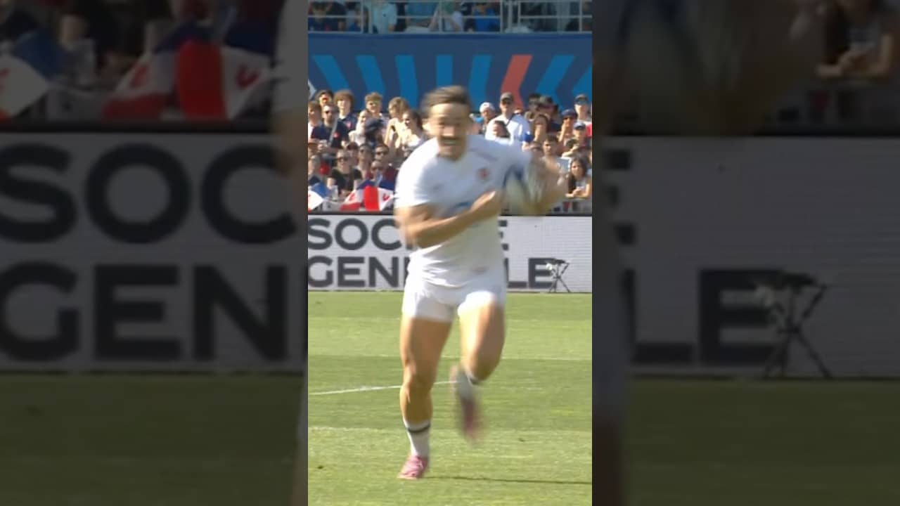 Cadan Murley with some electric pace down the wing ⚡️ #EnglandRugby #Rugby