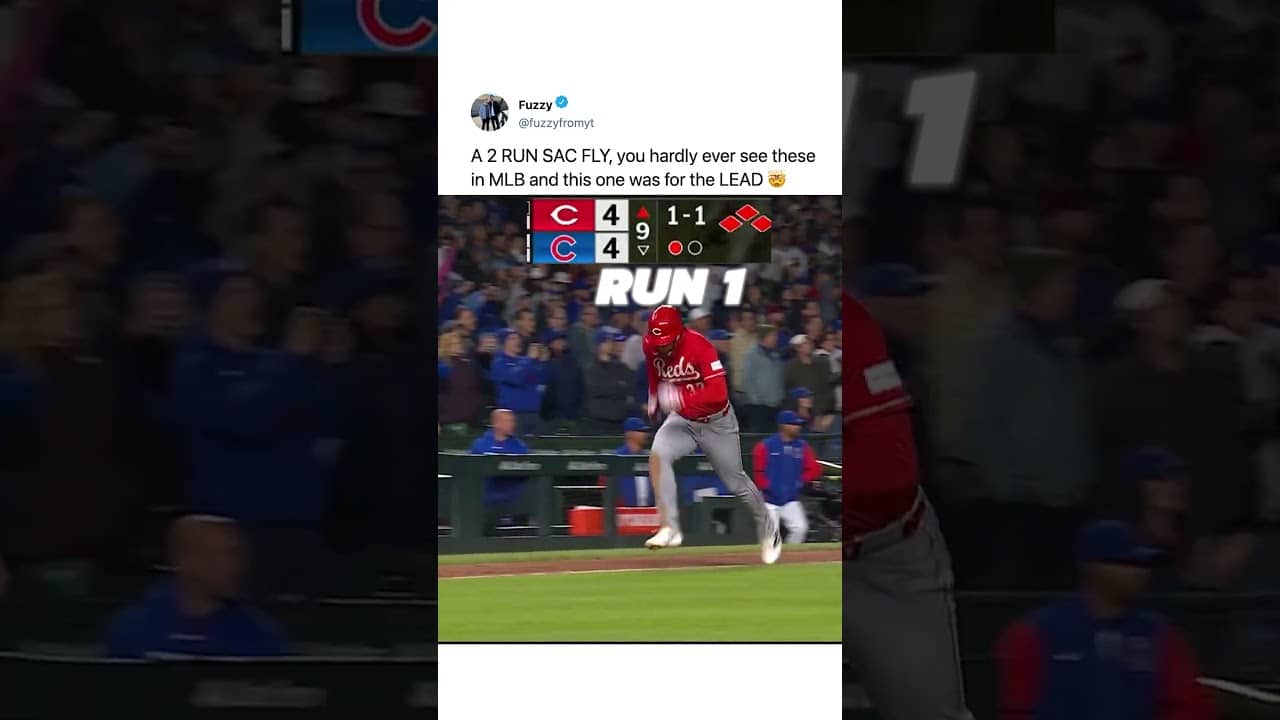 RARE baseball play! 🤯