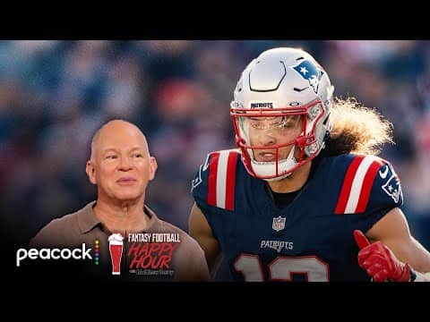 Back Mack Hollins, Breece Hall receiving props on TNF | Fantasy Football Happy Hour | NFL on NBC
