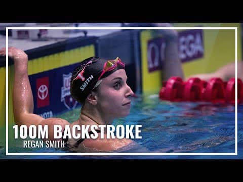 Regan Smith Charges to Victory in 100M Backstroke | 2025 Toyota National Championships