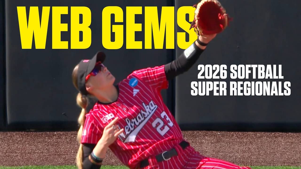Top defensive plays from 2026 NCAA softball super regionals