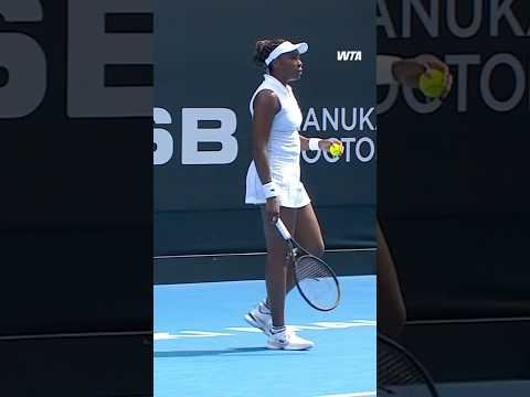 Power. Precision. Point 💥 #WTA #ASBClassic26 #VenusWilliams
