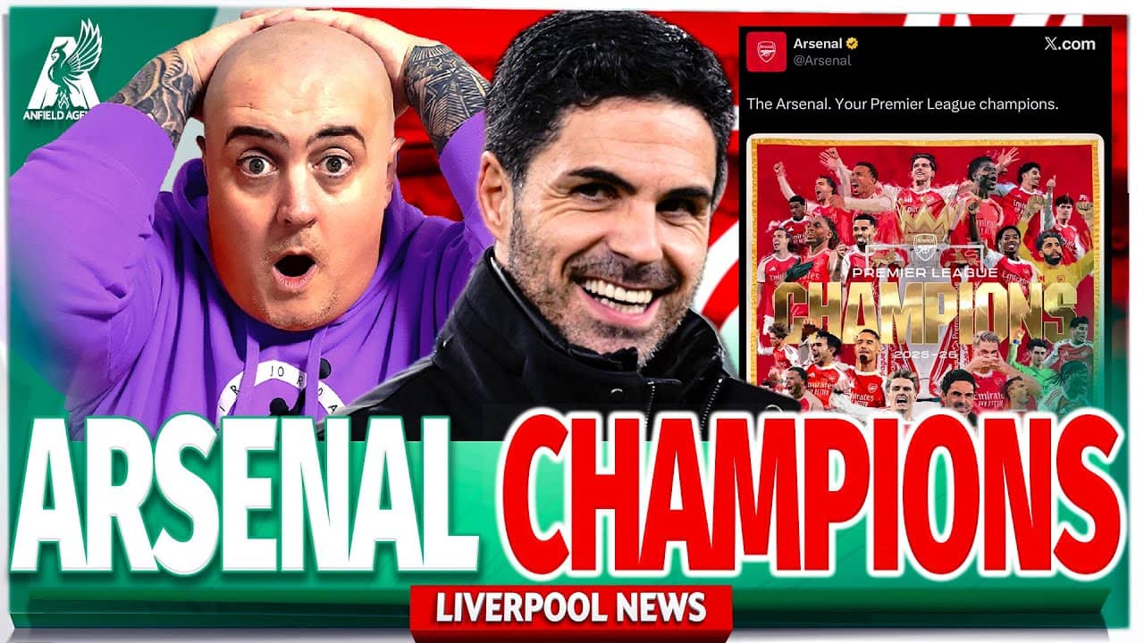 CONGRATULATIONS TO ARSENAL ON BECOMING DESERVING CHAMPIONS & I HOPE THEIR FANS ENJOY EVERY MINUTE
