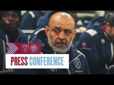 Injuries, Man City, & Momentum | Nuno Espírito Santo's Press Conference | West Ham v Manchester City