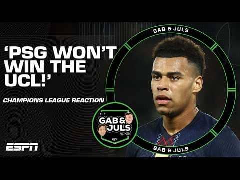 Champions League FULL REACTION! PSG not good enough to defend title? Madrid advance & more | ESPN FC