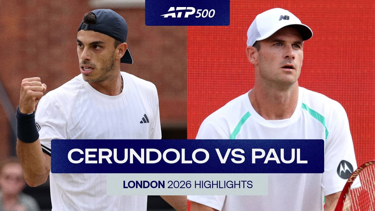 Francisco Cerundolo vs. Tommy Paul Highlights | London 2026 Final