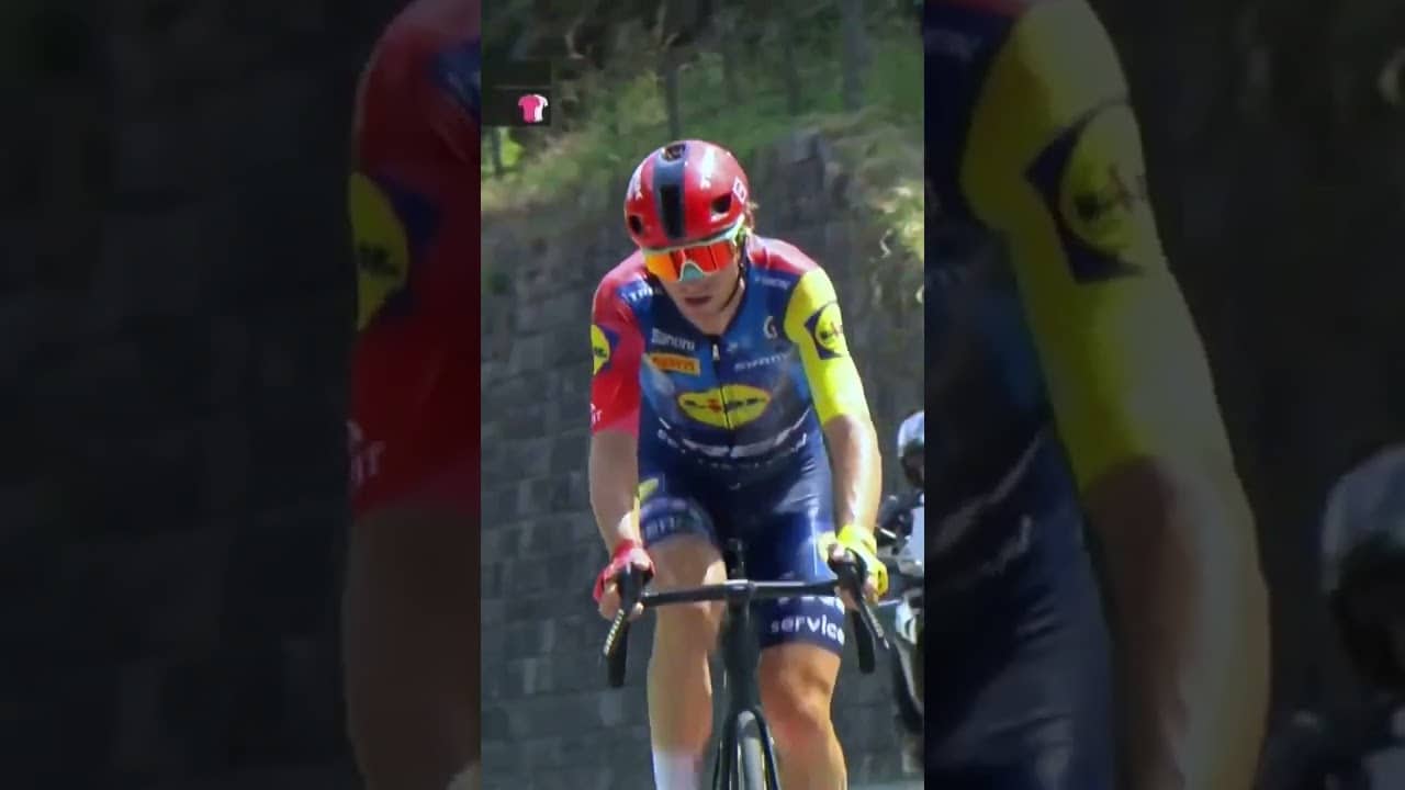 Giulio Ciccone launches a ferocious attack to thin the breakaway down 🫨🚀