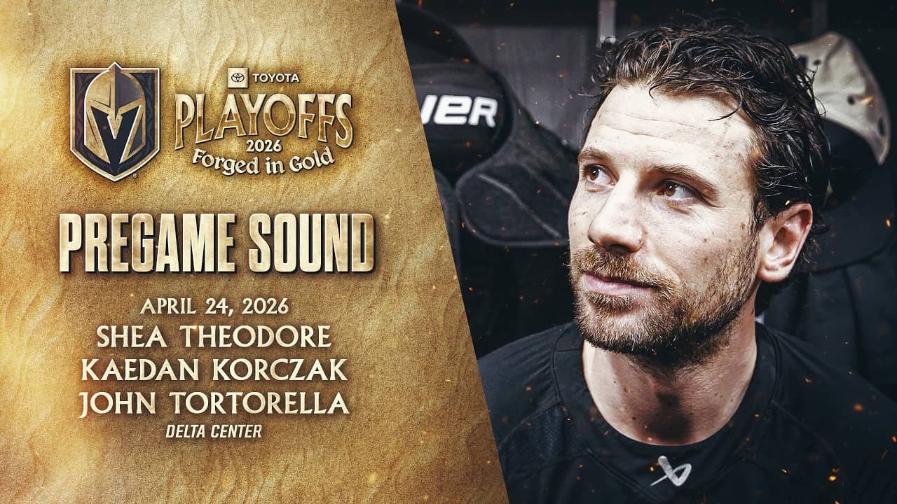 🎥 Round 1, Game 3 PREGAME SOUND: Theodore, Korczak & Tortorella