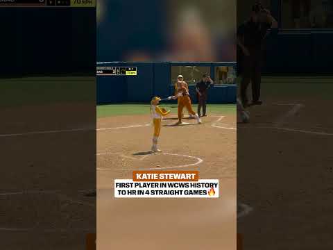 Katie Stewart doing Katie Stewart things 🤘🔥