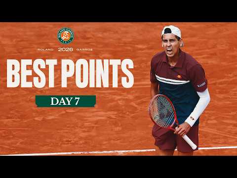 Best Points Of The Day #7 | Roland-Garros 2026