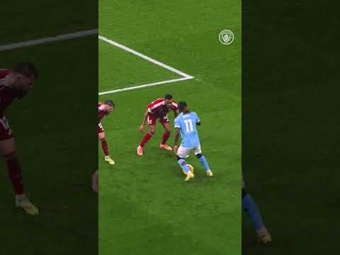 Could anyone stop Jeremy Doku? 😮‍💨#football #mancity #skills #shoot #shorts #premierleague