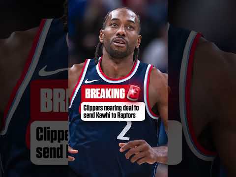 Kawhi Leonard is on his way back to Toronto! #nba #breakingnews