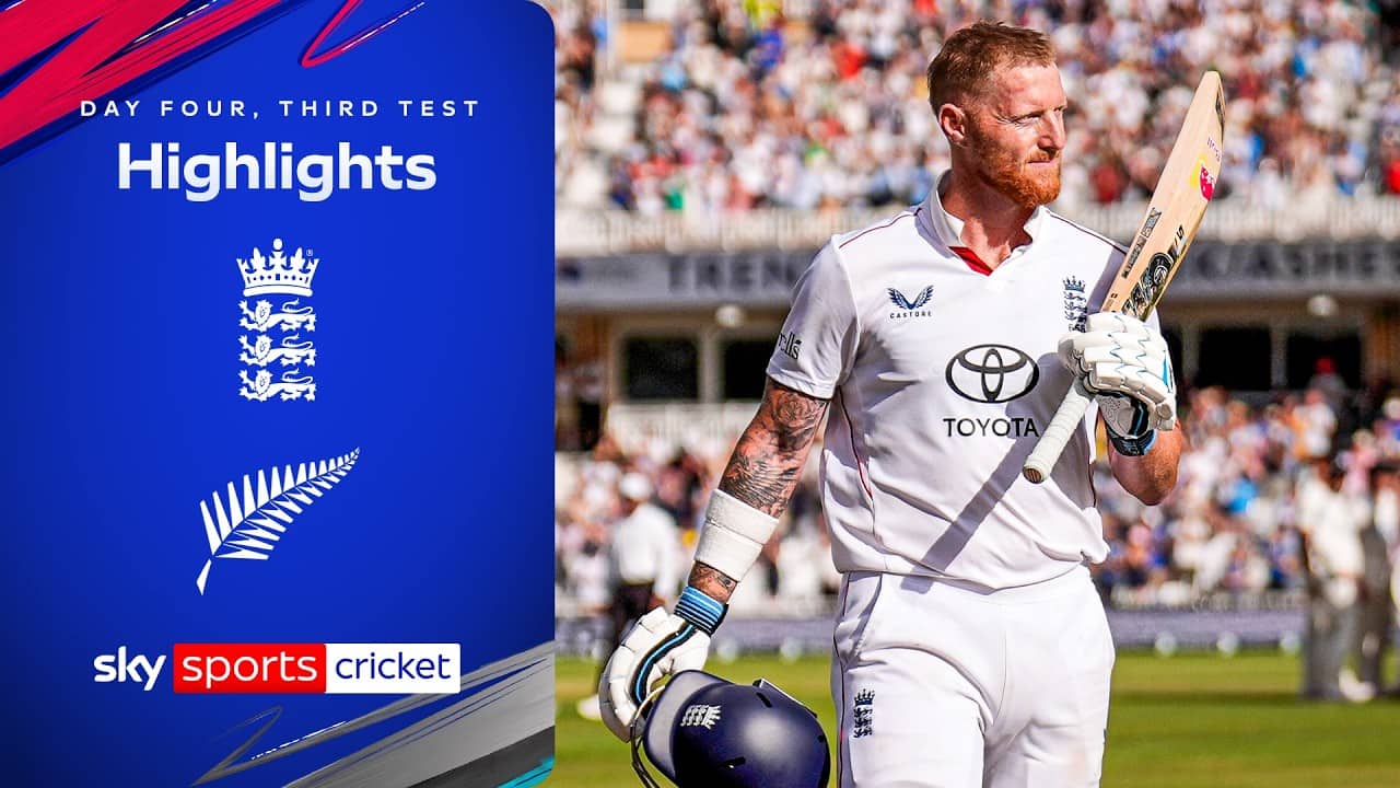 Ben Stokes calls time on international career! 🥺 | England vs New Zealand | Day Four Third Test