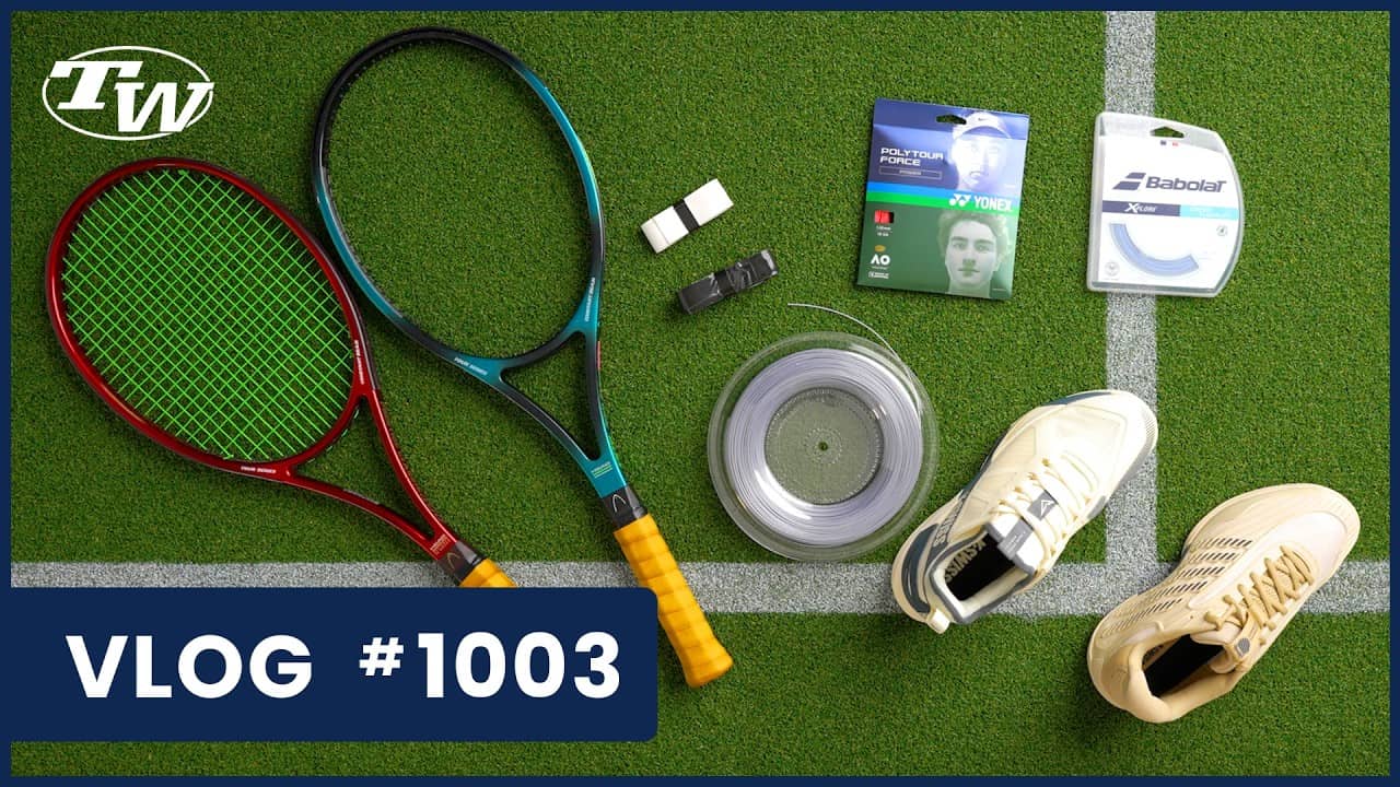 New K-Swiss, New Strings From Yonex & Babolat; In House Faves & Head Vintage Racquets | VLOG 1003