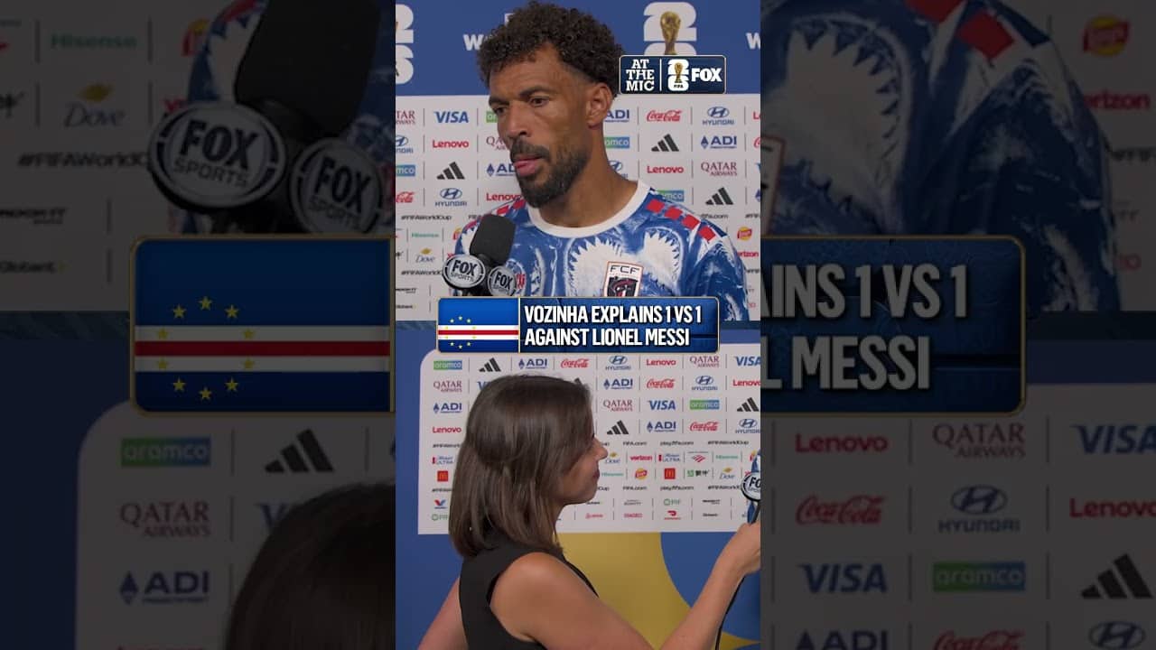 Vozinha caught up with Natalie Gedra after the ncredible run and discussed his 1v1 against Messi