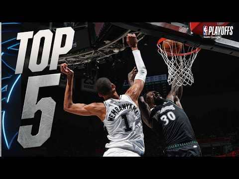 NBA's Top 5 Plays of the Night | May 8, 2026