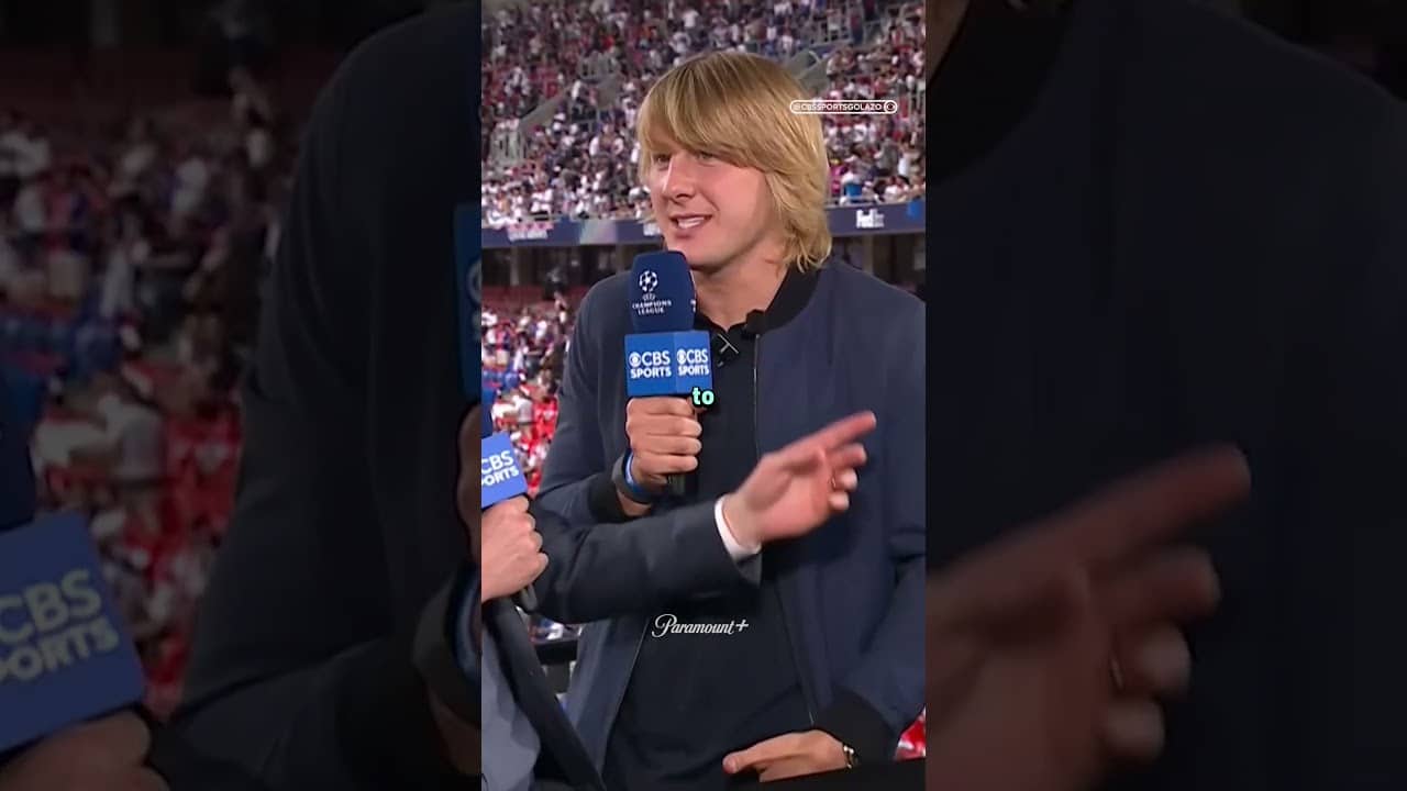 “People were asking me to choke them.” 😭 #UCLToday #UCLFinal #PSGvsArsenal